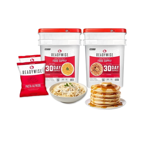 ReadyWise 1 Month Emergency Food Supply 298 Servings