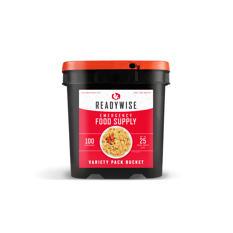 ReadyWise 100 Serving Emergency Food Supply Bucket