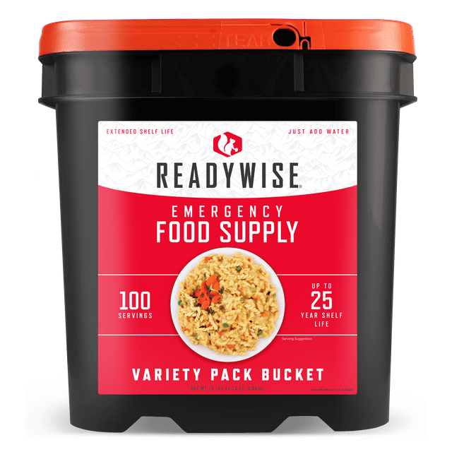 ReadyWise 100 Serving Emergency Food Supply Bucket