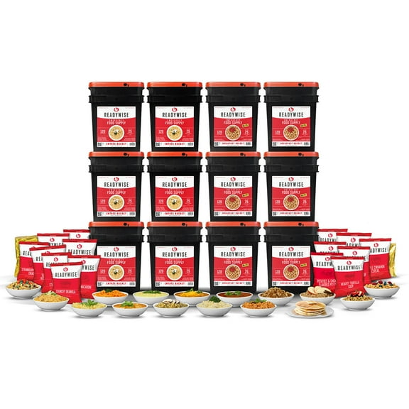 ReadyWise 1440 Serving Package of Long Term Emergency Food Supply
