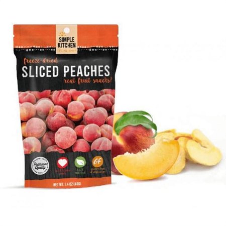 ReadyWise  5.75 x 11 x 8.75 in. Simple Kitchen Peaches Fruit Snack - 6 Count