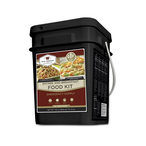 ReadyWise 84 Serving Gluten Free Grab and Go Bucket