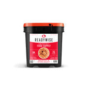 ReadyWise Freeze-Dried Emergency Meal Bucket - 84 Servings Breakfast & Entree