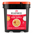 thumbnail image 1 of ReadyWise Emergency Food Supply, 120 Serving Entree and Beverage, 1 of 11