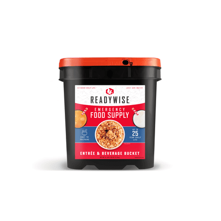 ReadyWise Emergency Food Supply, 120 Serving Entree and Beverage