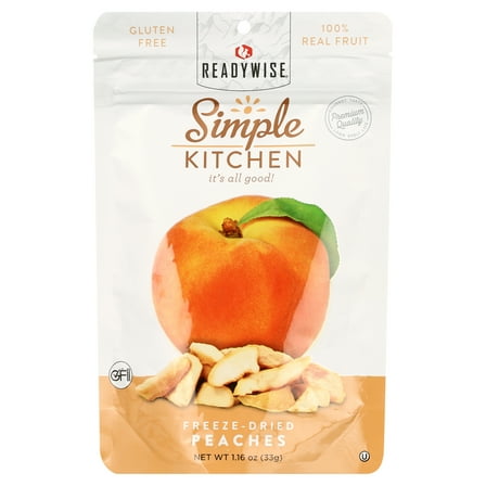 ReadyWise Simple Kitchen Freeze-Dried Peaches