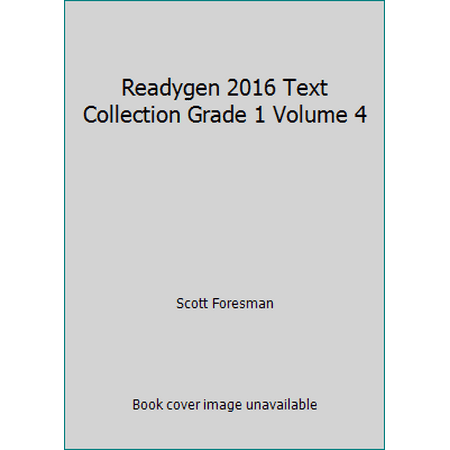 Pre-Owned Readygen 2016 Text Collection Grade 1 Volume 4 (Paperback) 0328852759 9780328852758