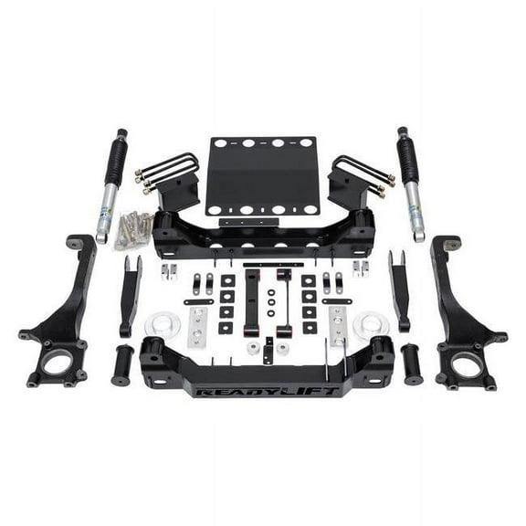 Readylift 445660 6 in. Front & Rear Suspension Lift Kit with Rear Bilstein 5100 Shocks Fits select: 2021-2022 TOYOTA TACOMA DOUBLE CAB/SR/SR5, 2017 TOYOTA TACOMA ACCESS CAB/SR5/TRD SPORT/TRD OFF ROAD