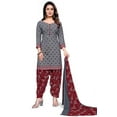 thumbnail image 1 of Readymade Indian Designer Cotton Salwar Kameez Punjabi Designer Dress, 1 of 5