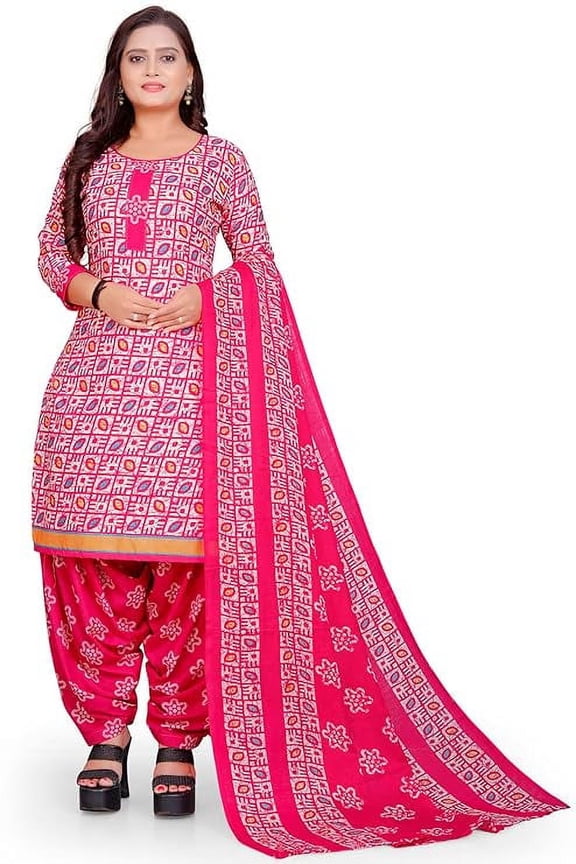 Readymade Indian Designer Cotton Salwar Kameez Punjabi Designer Dress