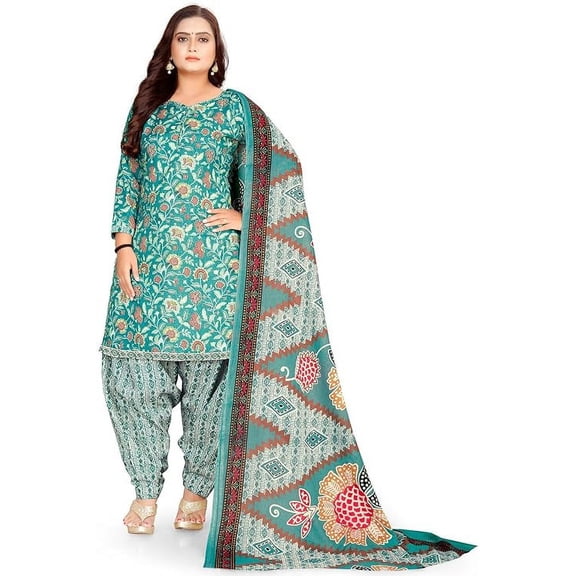 Readymade Indian Designer Cotton Salwar Kameez Punjabi Designer Dress