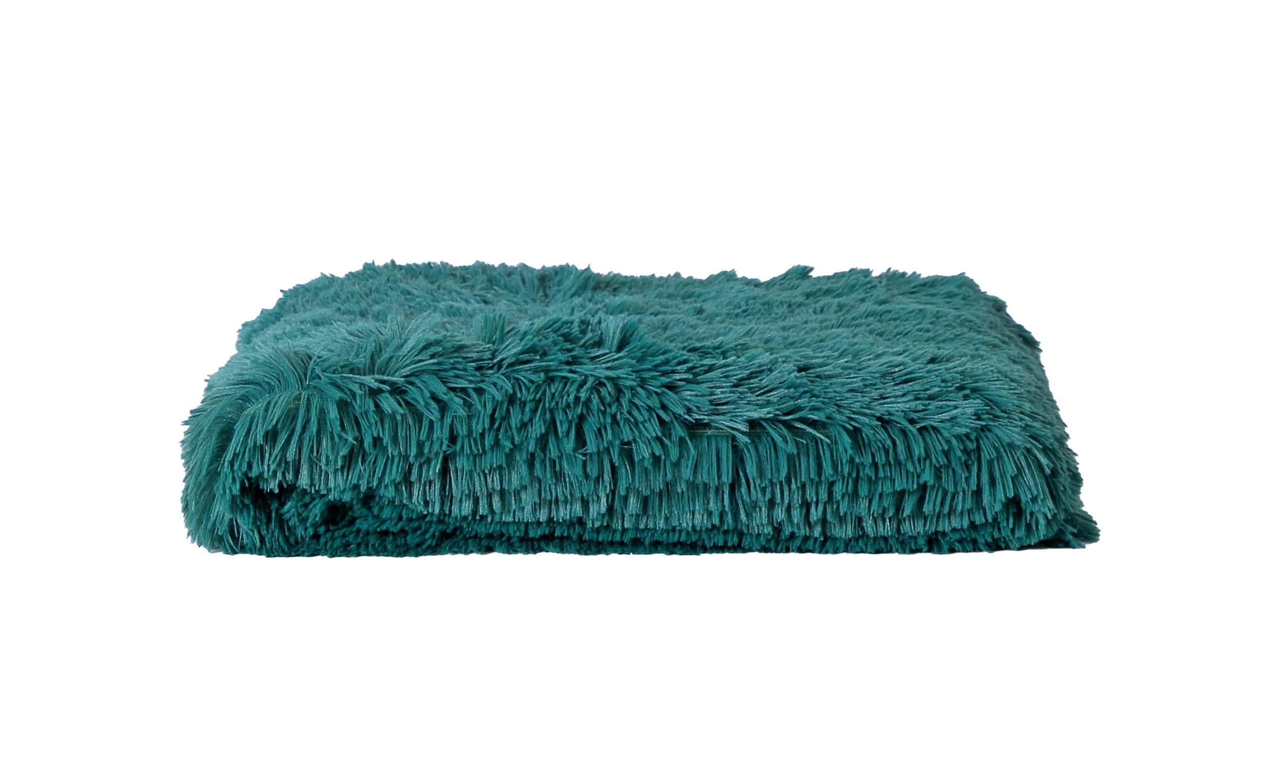 Reafort Luxury Long Hair Shaggy PV Fur Faux Fur Oversized Throw Blanket (60"X70" Throw, Evergreen)