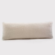 Reafort Ultra Soft Sherpa Body Pillow Cover/Case with Zipper Closure 21"x54"