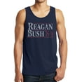 thumbnail image 1 of Reagan Bush 1984 Election Tank Tops Distressed GOP Shirt, 1 of 4