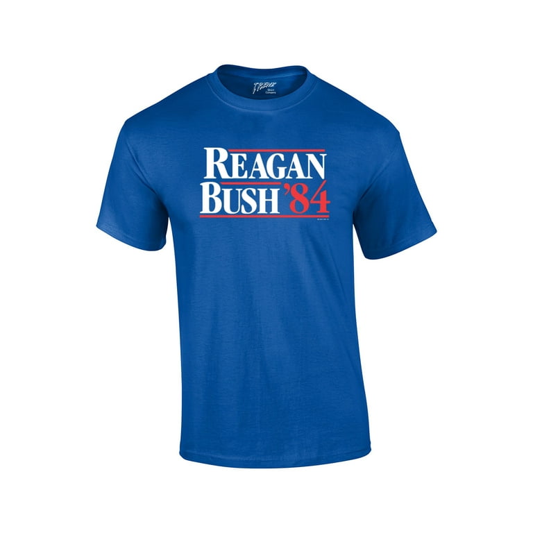 Ronald Reagan George Bush 1984 T-Shirt. Republican Politics Ronald Reagan George Bush 1984 T-Shirt. Republican Politics