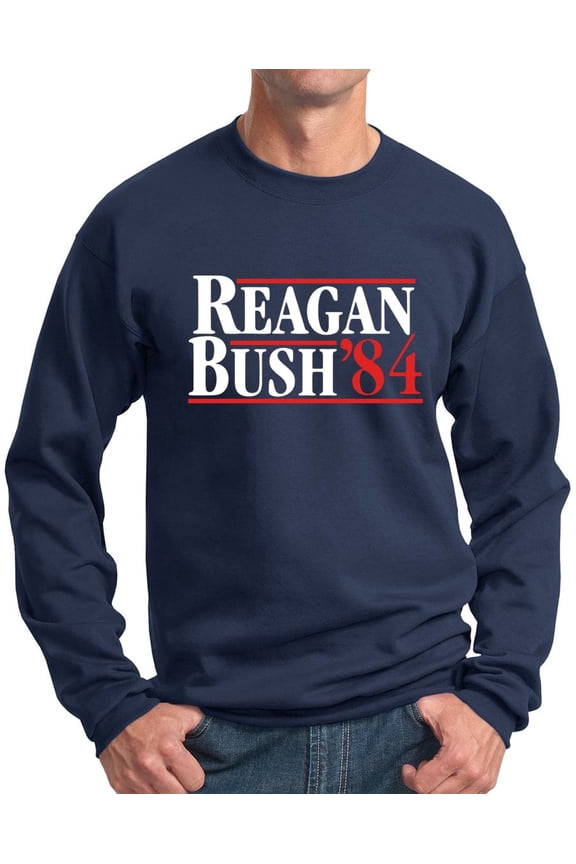 Reagan Bush 84 Republican Presidential Campaign Sweatshirts