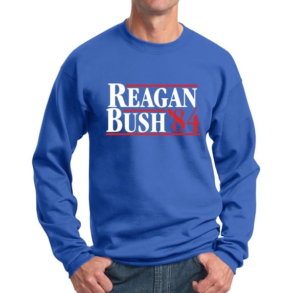 Reagan Bush 84 Republican Presidential Campaign Sweatshirts