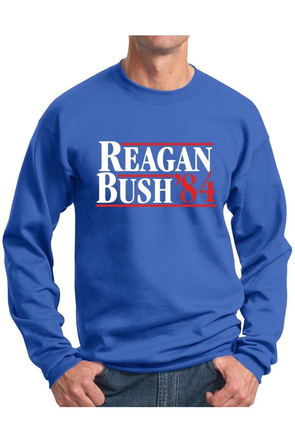 Reagan Bush 84 Republican Presidential Campaign Sweatshirts