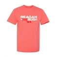 thumbnail image 1 of Reagan Bush 84 Shirt Casual Fun Saying Humor Graphic Tees Sarcastic Novelty Gift Apparel For Party Lovers Funny T Shirt For Men, 1 of 6