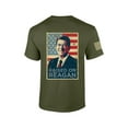 thumbnail image 1 of Reagan Bush Presidency Raised On Reagan Political Mens Short Sleeve T-shirt-Military-xxxl, 1 of 4