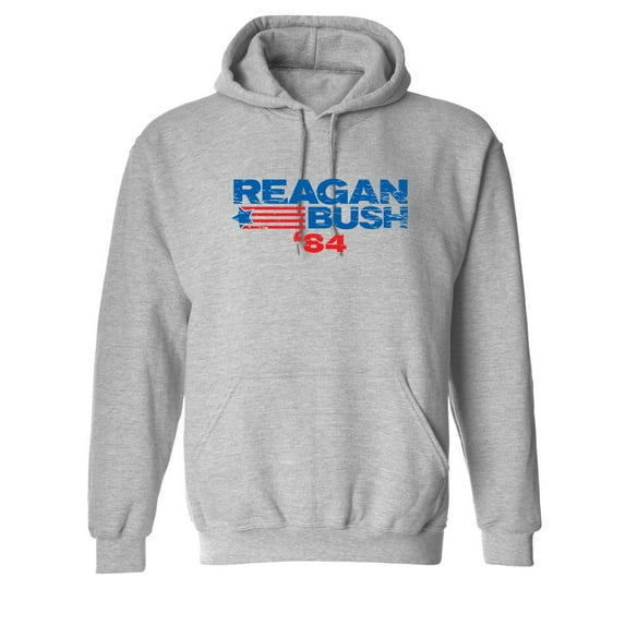 Reagan Bush Sarcastic Novelty Gift Idea Adult Humor Funny Men's Hoodies