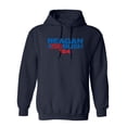 thumbnail image 1 of Reagan Bush Sarcastic Novelty Gift Idea Adult Humor Funny Men's Hoodies, 1 of 2