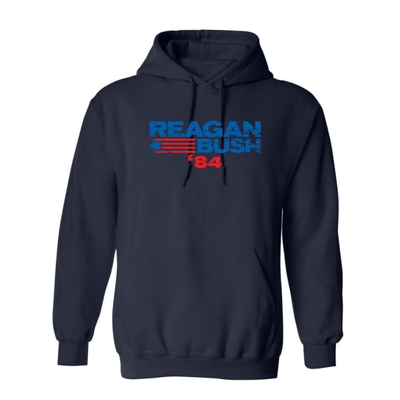 Reagan Bush Sarcastic Novelty Gift Idea Adult Humor Funny Men's Hoodies