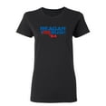 thumbnail image 1 of Reagan Bush Sarcastic Novelty Gift Idea Adult Humor Funny Women's Casual Tees, 1 of 3