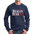 thumbnail image 1 of Reagan Bush Sweatshirt 84 Republican GOP Crewneck Distressed, 1 of 4