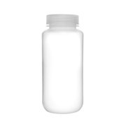 Reagent Bottle, 500ml - Wide Mouth with Screw Cap - Polypropylene - Translucent - Eisco Labs