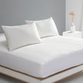 thumbnail image 1 of Reaks King Size Waterproof Mattress Protector, Rayon from Bamboo Cooling 3D Air Mattress Cove Pad 18" Deep Pocket, 1 of 6