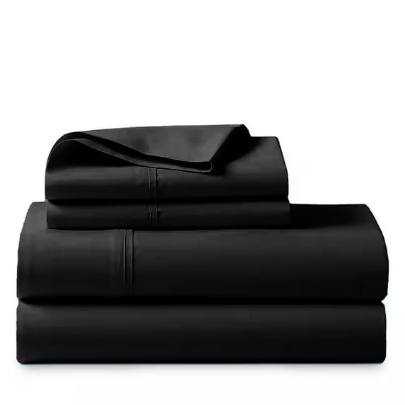ABORN 1000 Thread Count 100% Giza Egyptian Cotton 4 PC Bedsheet 15" Deep Pocket Dark Grey Full XL