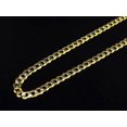 thumbnail image 1 of Real 10K Yellow Gold Diamond Cut Cuban Link Style Chain Necklace 18-26" (2.5MM), 1 of 2
