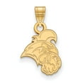 thumbnail image 1 of Real 10kt Yellow Goldy LogoArt Coastal Carolina University Small Pendant; for Adults and Teens; for Women and Men, 1 of 2