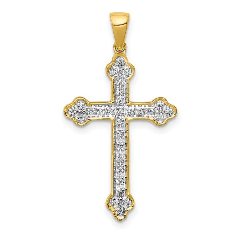 Real shop diamond cross