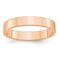 thumbnail image 1 of Real 14kt Rose Gold 4mm LTW Flat Band Size 7; for Adults and Teens; for Women and Men, 1 of 1
