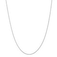 thumbnail image 1 of Real 14kt White Gold 1mm Parisian Wheat Chain; 24 inch; Lobster Clasp; for Adults and Teens; for Women and Men, 1 of 5