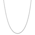 thumbnail image 1 of Real 14kt White Gold 2.00mm Diamond Cut Quadruple Rope Chain; 16 inch; Lobster Clasp; for Adults and Teens; for Women and Men, 1 of 5