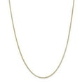 thumbnail image 1 of Real 14kt Yellow Gold 1.55mm Rolo Pendant Chain; 24 inch; Lobster Clasp; for Adults and Teens; for Women and Men, 1 of 5