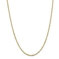 thumbnail image 1 of Real 14kt Yellow Gold 2mm Singapore Chain; 22 inch; Lobster Clasp; for Adults and Teens; for Women and Men, 1 of 1