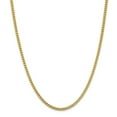 thumbnail image 1 of Real 14kt Yellow Gold 3mm Franco Chain; 18 inch; Lobster (Fancy) Clasp; for Adults and Teens; for Women and Men, 1 of 5
