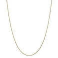 thumbnail image 1 of Real 14kt Yellow Gold .95mm Diamond Cut Cable Chain; 20 inch; Lobster Clasp; for Adults and Teens; for Women and Men, 1 of 5