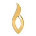 thumbnail image 1 of Real 14kt Yellow Gold Fits up to 6mm Regular/8mm on Fancy/Reversible Fancy Omega Slide; for Adults and Teens; for Women and Men, 1 of 4