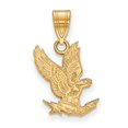 thumbnail image 1 of Real 14kt Yellow Gold LogoArt United States Air Force Academy Medium Pendant; for Adults and Teens; for Women and Men, 1 of 2