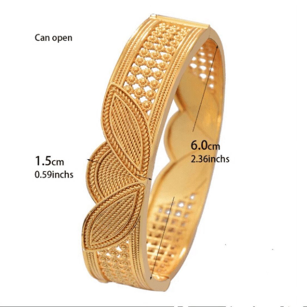Real 18K Gold Bangle Plated |Gold filled Bangles| Indian Bangles