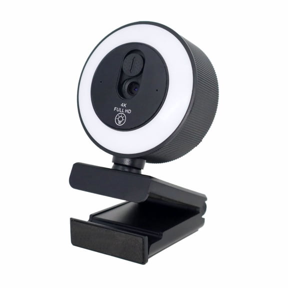 Real 4K high-definition video network camera with three-stage supplementary lighting, automatic focusing, live streaming, USB live streaming dedicated version,4K-Auto Focus