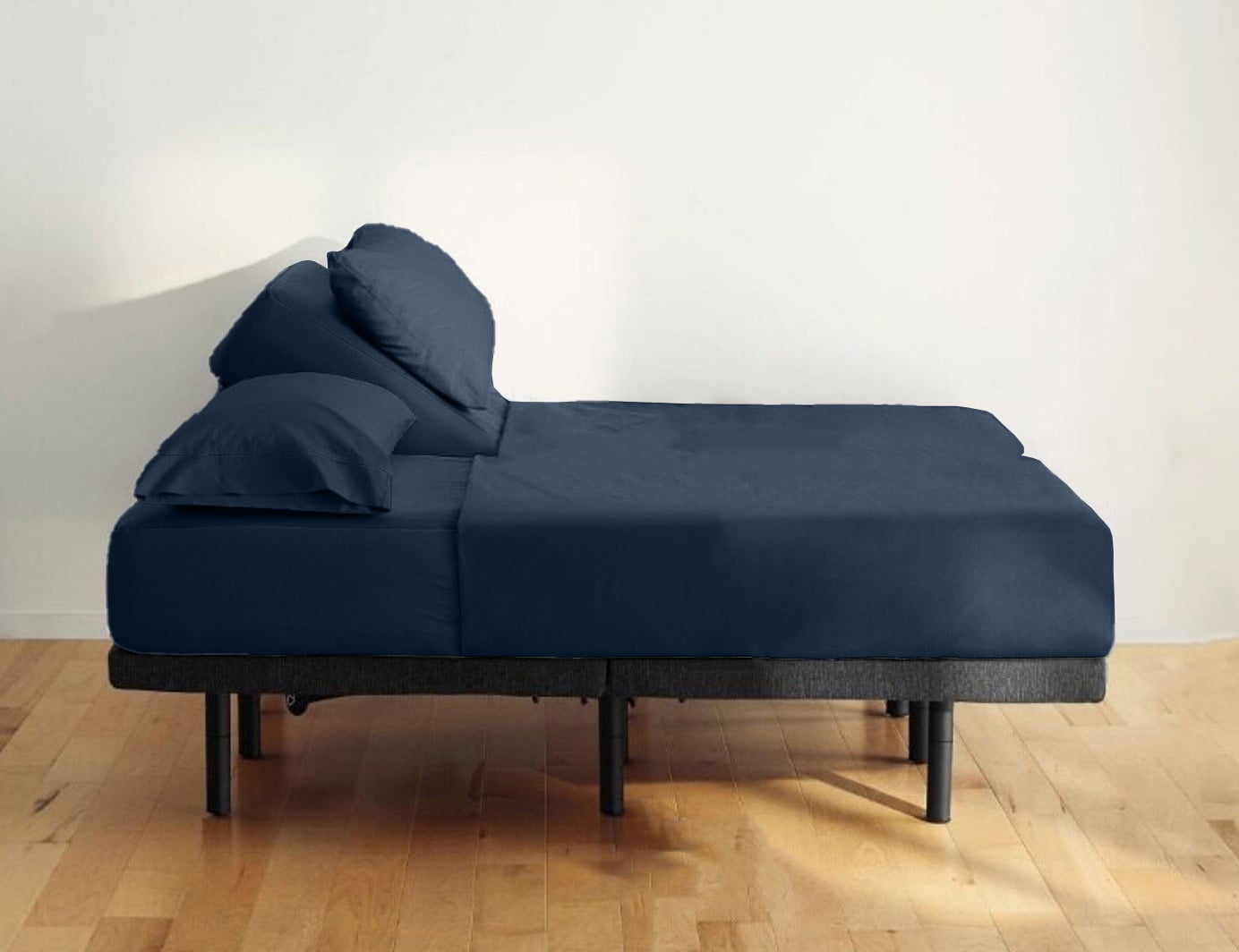 Real 600 Thread Count, Flex Top King Sheet Set for adjustable bed, 4