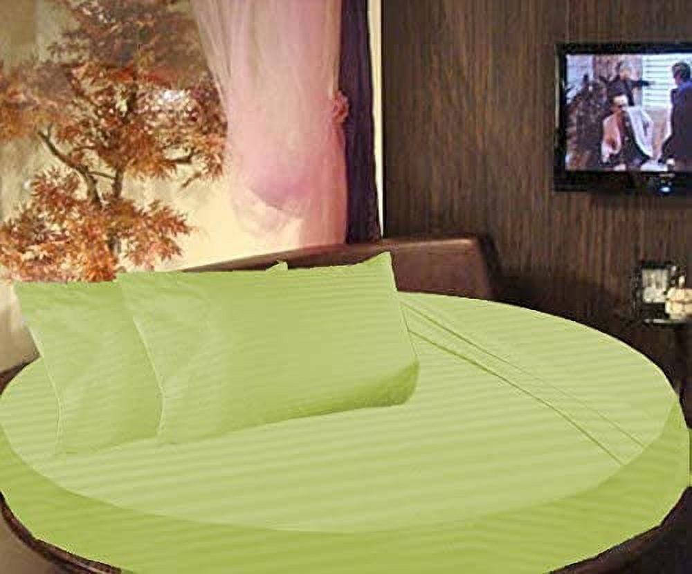 Real 600 Thread Count Round Bed Sheet Set! Egyptian Cotton Quality