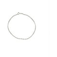 thumbnail image 1 of Real 925 Sterling Silver Dainty Chain Bracelets- Great for Stacking Or Alone for Eveyrday Wear- Made In Italy, 1 of 5