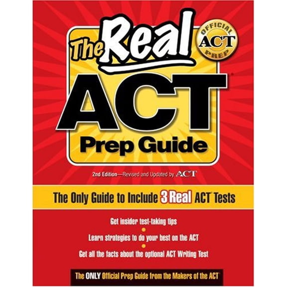 Pre-Owned The Real ACT Prep Guide: The Only Official Prep Guide from the Makers of the ACT (Paperback) 0768926750 9780768926750